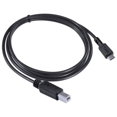 Imagem de Cabo Usb C × Usb B 2.0 Preto 1m