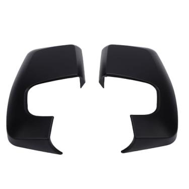 Imagem de KIMISS 2 Pçs Porta Asa Espelho Cobre Substituição Abs Plástico Protetor Elegante Tampas de Visão Traseira para Trânsito Personalizado V362 2012 2023 Modelos (Preto fosco)