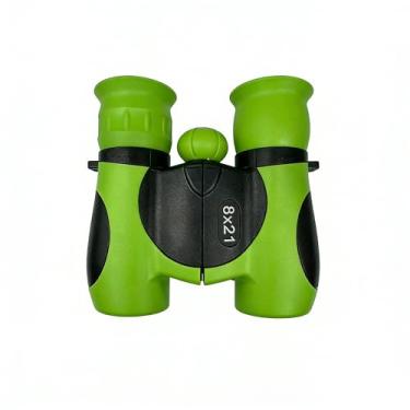 Imagem de Binóculos infantis compactos de alta resolução HD de 8 x 21 mm, à prova de choque, presente para meninos, meninas, viagens, caminhadas, acampamento (cinza escuro)