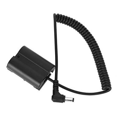 Imagem de GLOGLOW Bateria da Câmera e Adaptador de Bateria do Carregador para Z7 Z6 D850, Decodificação Completa, Cabo de 40-110 Cm, Preto, Proteção contra Curto-circuito DC para EN-EL15 Manequim Nan