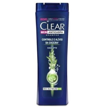 Imagem de Shampoo Anticaspa Clear Men Controle e Alívio da Coceira 400ml-Unissex