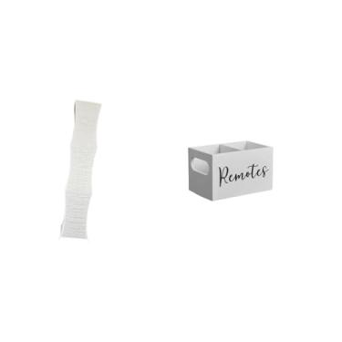 Imagem de Whtkoph Organizador de Abajur de Chão em Madeira com Suporte para Controle Remoto. Design Retrô para Sala de Estar, Mesa de Cabeceira Ou Sofá.