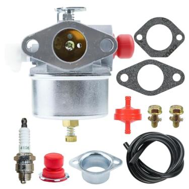 Imagem de 632795A Carburador 35066 Filtro de ar para Tecumseh TVS90 TVS115 TVS120 LAV35 TVS100 TVS105 ECV100 TVXL115 TVXL90 TNT120 TVS75 Engine Craftsman Eager 1 Peças para Corta-Relvas