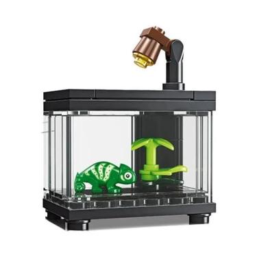 Imagem de Decoração De Aquário DIY Para Tartaruga, Lagarto E Peixe Palhaço, Bloc