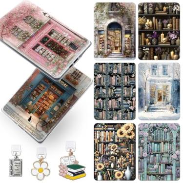 Imagem de Berirexrion Inserções de cartolina para capa transparente – 11 peças de adesivos de capa traseira para cartão decalque de capa de livro para Kindle Paperwhite 11ª 12ª geração 17,3 cm acessórios para