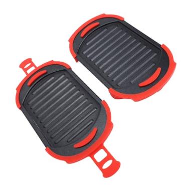 Imagem de aqxreight Sanduicheira de Microondas Resistente Ao Calor Grelhador de Microondas Multifuncional para Waffle Bife Pão e Desfrute de Waffles Cozinhando Em Sua Variedade Permite Pratos e OPÇÕES