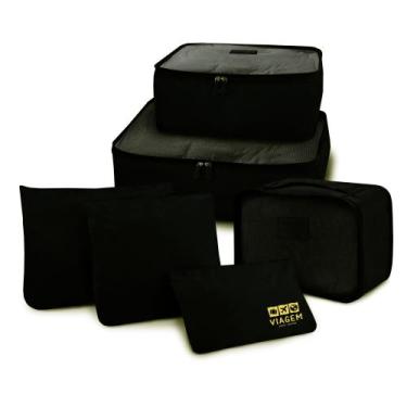 Imagem de Organizador De Mala 6 Peças Para Viagem Necessaire Jacki - Jacki Desig