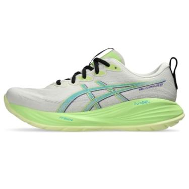 Imagem de ASICS Tênis de corrida masculino Gel-Cumulus 27, Verde vidoeiro/limão, 45