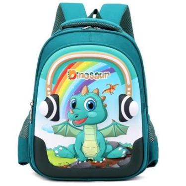 Imagem de Mochila Infantil Escolar Alto Relevo Pequena 3d Criança-Unissex