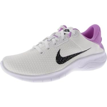 Imagem de Nike Flex Experience RN 11 NN feminino, Branco/preto-rush fúcsia, 5 UK (7.5 US)