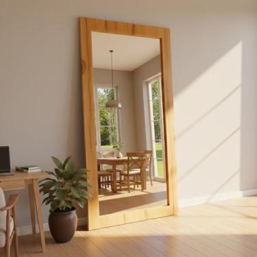 Imagem de Espelho Grande Corpo Inteiro 185x90cm Dubai Yescasa