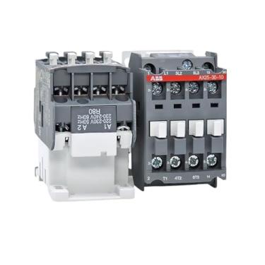 Imagem de AX25-30-10 AX25-30-01 25A 3P AC Contator AX25-30-10 AX25-30-01 Tensão da bobina AC220V AC110V CA 24V AC380V (Cor: AX25-30-10 AC380V)
