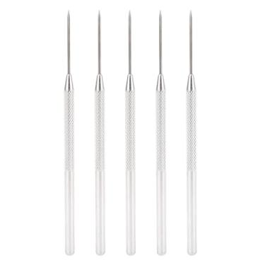 Imagem de CUOFYUNL 5pcs Nail Art Pen Tool Caneta pontilhadora de unhas profissional Caneta de gravação de unhas para iniciantes e usuários profissionais