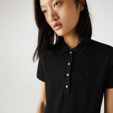 Imagem de Camisa Polo Lacoste em Piqué de Algodão com Stretch Feminina-Feminino