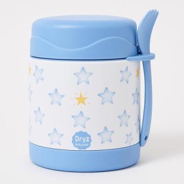 Imagem de Pote Térmico Infantil Dryz Aço Inox 370ml com Talher BPA Free  Introdu