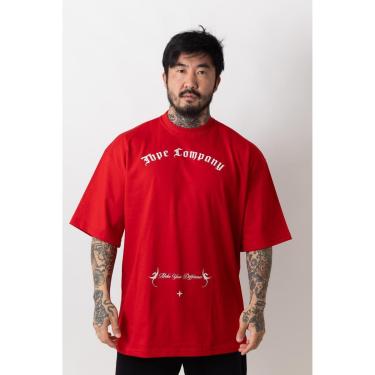 Imagem de Camiseta Oversized Difference Vermelho-Unissex