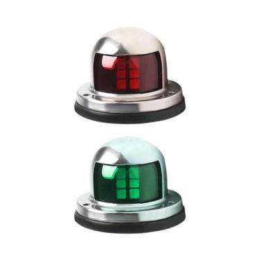 Imagem de Luz De Sinalização LED À Prova d'Água De Aço Inoxidável 12V Para Naveg