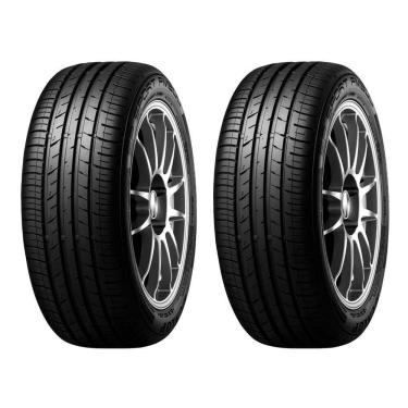 Imagem de Kit 2 Pneus Dunlop 225/50r17 Sport Fm800 Preto