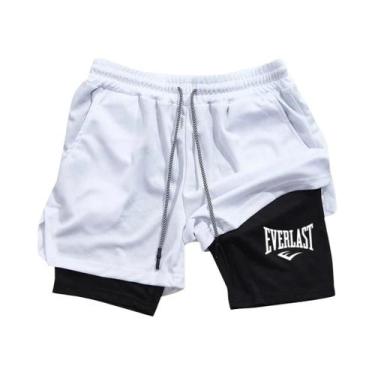 Imagem de Shorts De Compressão Masculinos De Secagem Rápida Everlast Estampados 