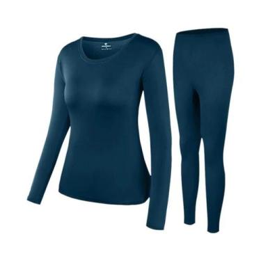 Imagem de Conjunto De Roupa Térmica Masculina Para O Inverno, Camiseta Térmica D