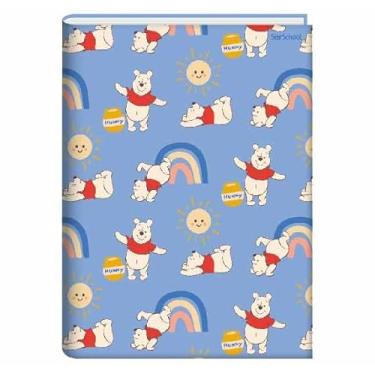 Imagem de Starschool – Caderno Universitário Capa Dura COSTURADO Ursinho Pooh Disney | 80 Folhas, 1 Matéria | Ideal p/Escrita e Maior Durabilidade