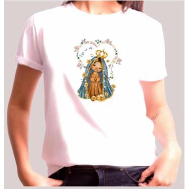 Imagem de Camiseta Adulto Nossa Senhora Aparecida Est. 10 - ZLprint, M