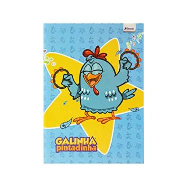 Imagem de Caderno Brochura Galinha Pintadinha 96 Folhas Foroni