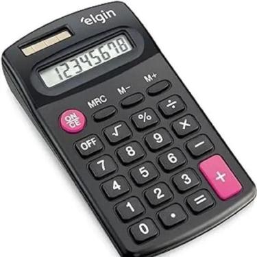 Imagem de Calculadora De Bolso Cb 1485 Solar 8 Digitos Elgin