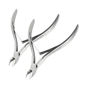 Imagem de Alicate De Cutícula Em Aço Inoxidável, Tesoura De Manicure, Cortador D