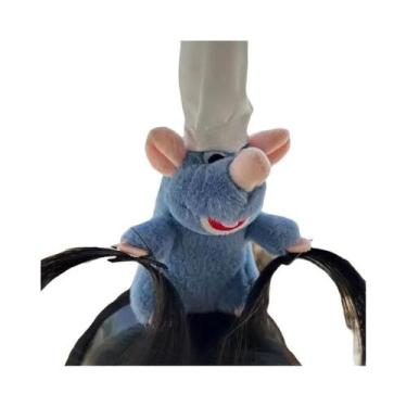 Imagem de Boneca De Pelúcia Disney Ratatouille Para Meninas Com Tiara De Aba Lar