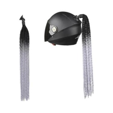 Imagem de Extensão De Cabelo Sintético Rabo De Cavalo De 24 Polegadas Com Ventos