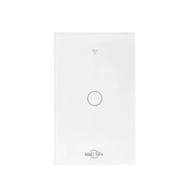 Imagem de Interruptor Inteligente WiFi Touch Switch Trabalho Com Alexa Google Home IDALI LIFE