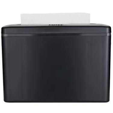 Imagem de Dispensador de toalha de papel, suporte de toalha de papel dobrável em Z com várias dobras, dispensador de toalha de mão para cozinha, banheiro, distribuição de folha única, base antiderrapante