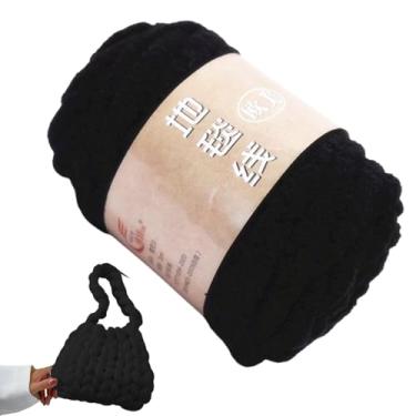 Imagem de Cobertor de fio de chenille - fio de crochê de chenille - bolas de lã de poliéster para artesanato, vários usos para cachecol, mão DIY