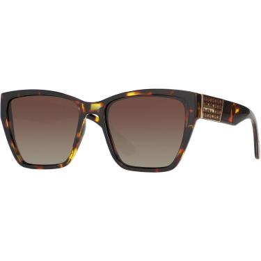 Imagem de Óculos de Sol Feminino Mulher Elegante Formato Quadrado Grande Polarizado Proteção UV400 Tartaruga-Feminino