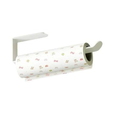 Imagem de Suporte De Papel Higiênico Adesivo De Parede Que Economiza Espaço, Org