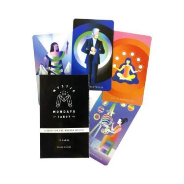 Imagem de Conjunto De Cartas De Tarô Mystic Mondays Com Guia Para Jogos De Mesa 