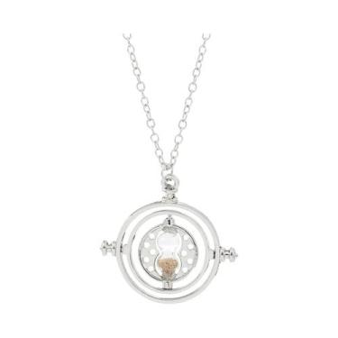 Imagem de Colar mágico time turner 360 rotativo ampulheta potters cosplay conver