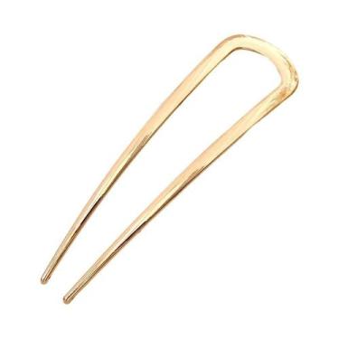 Imagem de Grampos De Cabelo Metálicos Em Forma De U Para Mulheres, Acessórios De
