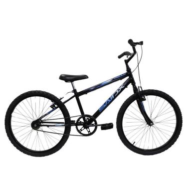 Imagem de Bicicleta Aro 24 Saidx Premium Infantil Unissex Mono Sem Marcha Preto Azul