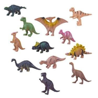 Imagem de Conjunto Mini Dinossauros no Tubo Fun World Dino Play & Fun
