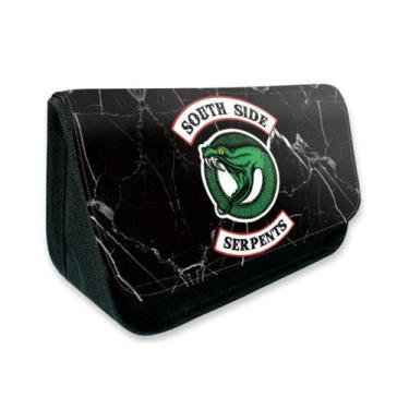 Imagem de Estojo de lápis Riverdaless de tela de dupla camada de grande capacida