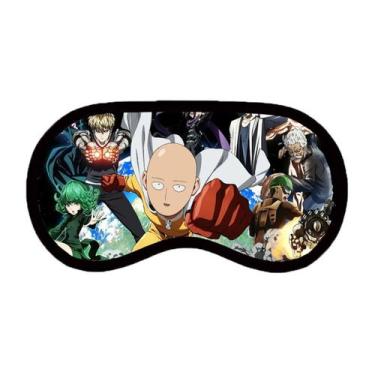 Imagem de Máscara para dormir Saitamas Anime Cartoon Neoprene 19,5x10cm - yiweis