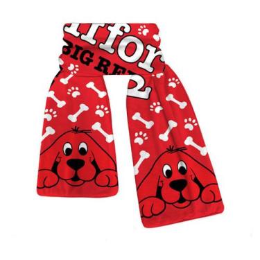 Imagem de Lenço Clifford The Big Red Dog Anime Winter Pashmina Shawl - yiweisai