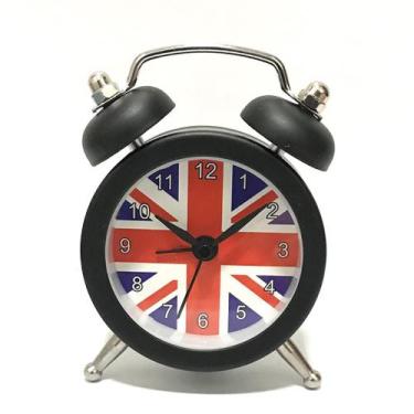 Imagem de Despertador Mini Metal Cartoon, bandeira do Reino Unido - yiweisai