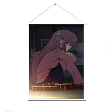 Imagem de Pintura de arte de parede em tela Bocchis Rocks Gotohs Historis Anime 