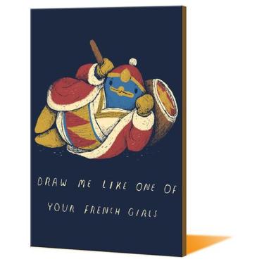 Imagem de Pôster de pintura de parede em tela Kings DeDedes Anime 40x60cm - yiwe