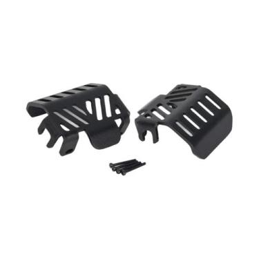 Imagem de Conjunto De 7 Peças De Placas De Proteção Metálicas Para Carro RC Trax