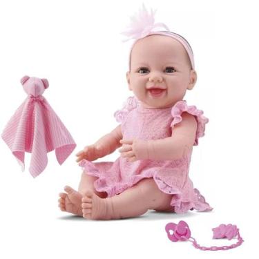 Imagem de Boneca New Born Dengo Abre e Fecha os Olhos Bebê Reborn - Diver Toys, 