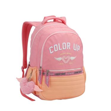 Imagem de Mochila Costas Color Up Juvenil Meninas Escolar Passeio